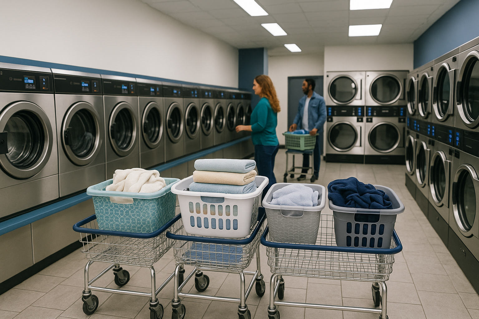 Guide to choosing the best laundromat with modern equipment and clean facilities