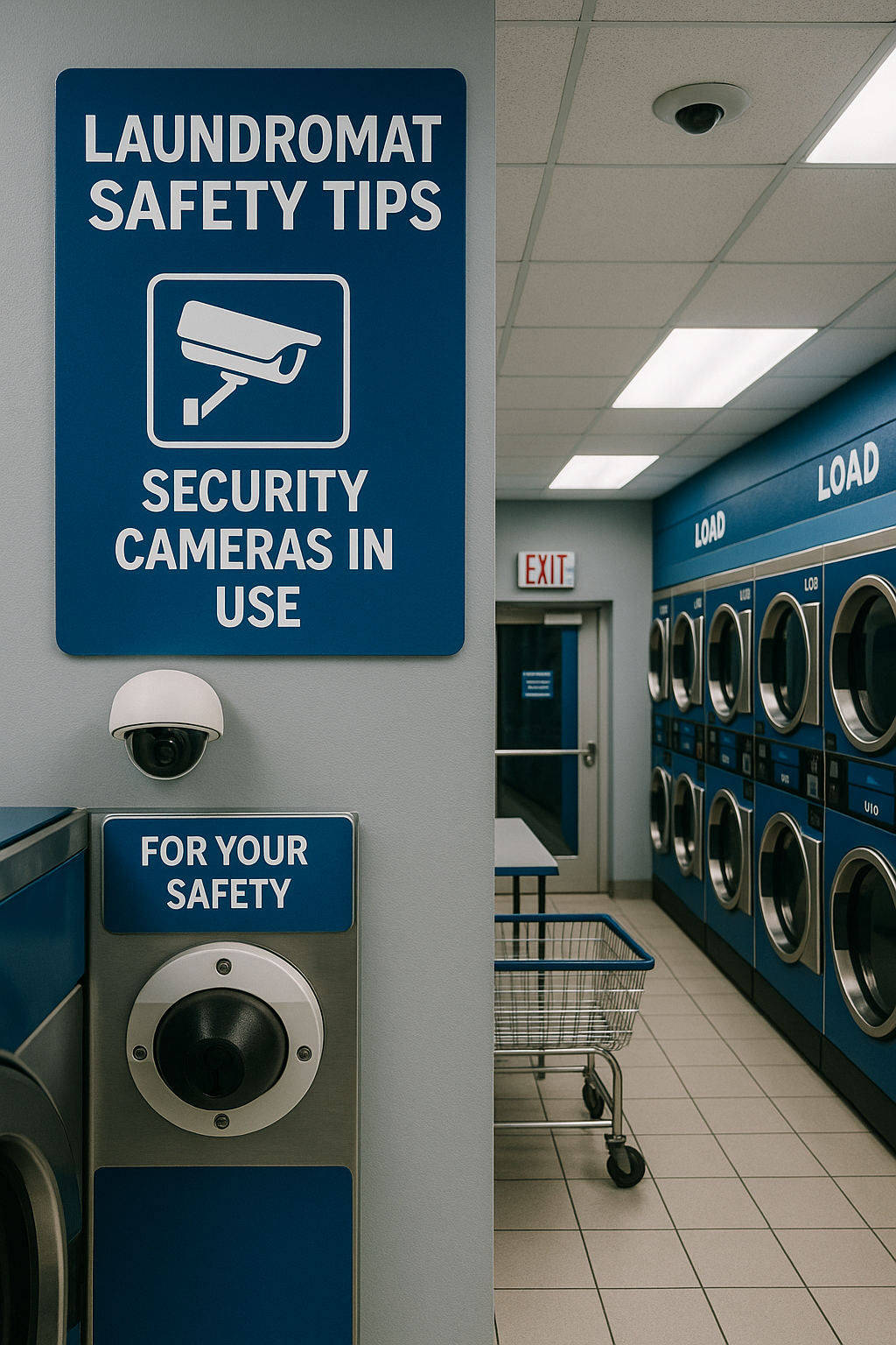 Laundromat safety tips and security measures for safe laundry experience